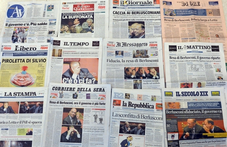 English and Italian media: different ways to see Silvio Berlusconi.