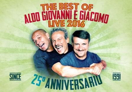 THE BEST OF ALDO GIOVANNI E GIACOMO  LIVE 2016
