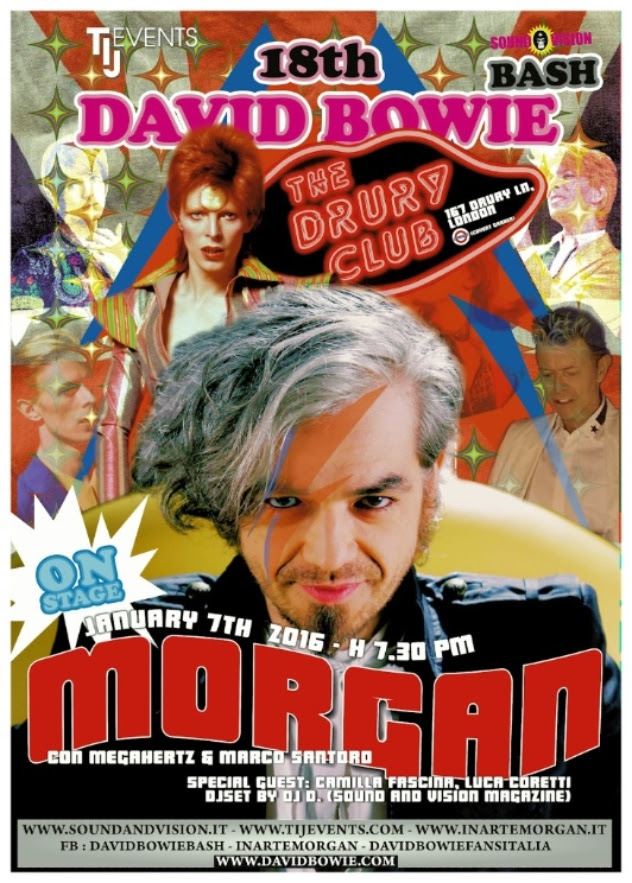 DAVID BOWIE BASH 18TH EDITION WITH MORGAN