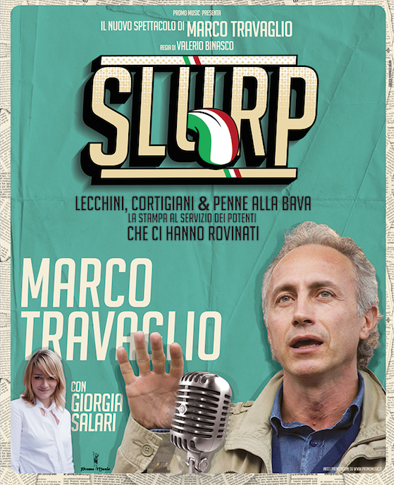 MARCO TRAVAGLIO in SLURP!