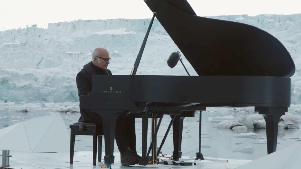 Ludovico Einaudi played his unreleased “Elegy for The Arctic”