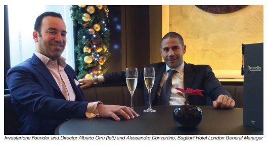 Investartone and Baglioni Hotel London create new synergy