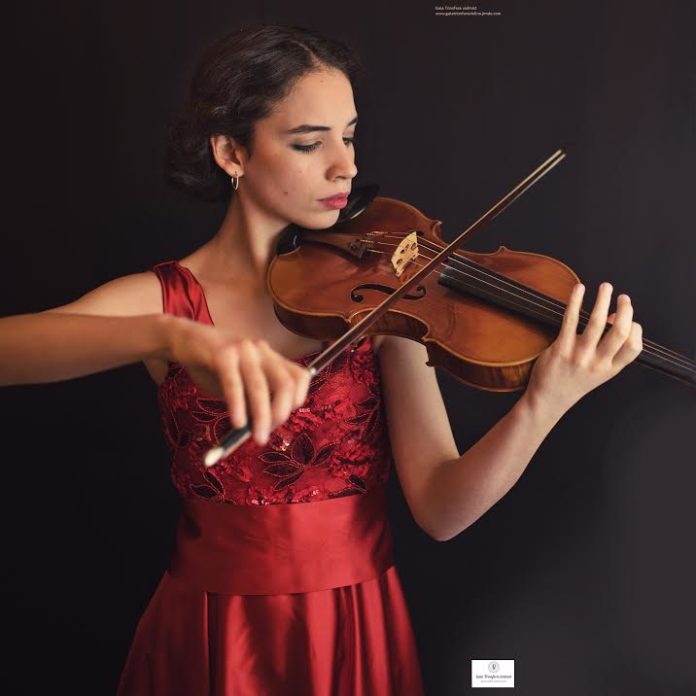 Gaia Trionfera, the young violinist around the world