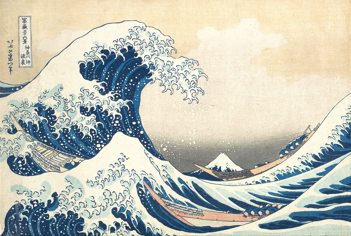 Famous freak wave recreated in laboratory mirrors Hokusai’s ‘Great Wave’