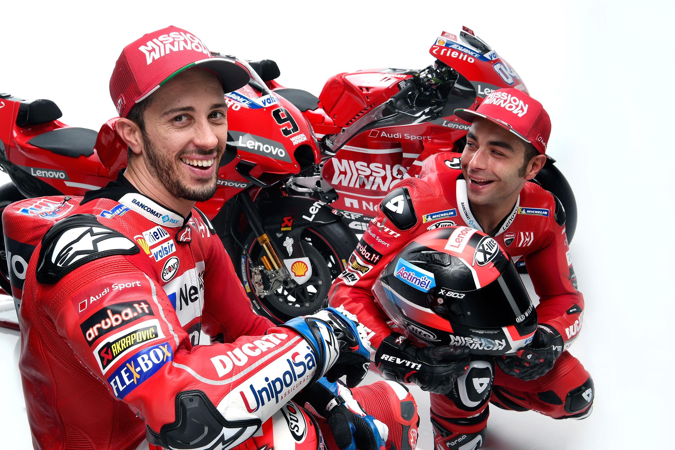 Aruba announced as official partner of Team Ducati for 2019 MotoGP World Championship